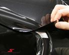 3720034140 MINI R56 -  Foliatec Chrom Delete Vinyl Wrap - High Gloss Black - 15M X 5CM Per Role