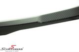 HSLF36MDC-GB BMW F36 LCI -  Rear spoiler Daytona - Gloss Black/Carbon