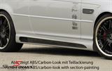 RSK46AIR  Sideskirt set Rieger Racing with airducts