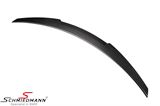 HSLF10M4DC-GB BMW F10 LCI -  Rear spoiler Daytona - High-Gloss Black/Carbon