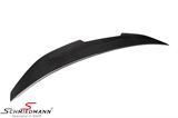 HSLF30PSMDC-GB BMW F80 M3 -  Rear spoiler Interlagos  - Carbon/Gloss Black