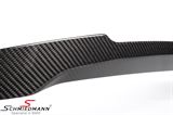 HSLF36MDC-GB BMW F36 LCI -  Rear spoiler Daytona - Gloss Black/Carbon