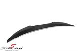 HSLF32PSMDC-GB BMW F32 -  Rear spoiler Interlagos - High-Gloss Black/Carbon