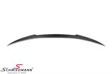 HSLG14F91NCAR 宝马 F91 M8 -  Rear spoiler Nürnburg - High-Gloss Black/Carbon