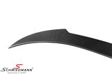 HSLG14F91NCAR 宝马 F91 M8 -  Rear spoiler Nürnburg - High-Gloss Black/Carbon