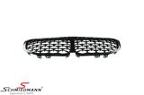 NSF40DIA 宝马 F40 -  Kidney grille Gloss Black - Diamond pattern