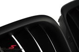 NSX1E84  Kidney set matte black 