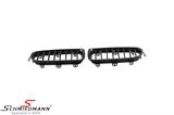 NF3031MBAL BMW F30 LCI -  Kidney set matt black 