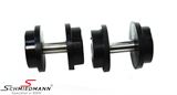 PFR5-3608BLK BMW X3 (E83 LCI) -  Powerflex racing -Black Series- rubber mountings trailing arm