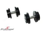 PFR5-3608BLK BMW X3 (E83 LCI) -  Powerflex racing -Black Series- rubber mountings trailing arm