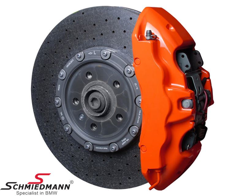 Brake caliper paint set orange