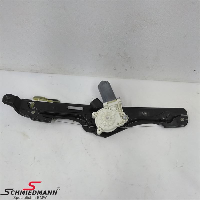 Electrical window drive R.-side rear (With motor)