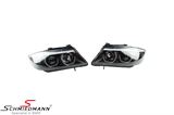 FLE90LCIAEF3D BMW E90 LCI -  Headlights E90 LCI 08-11, Halogen H1/H7, F3D angel eyes black