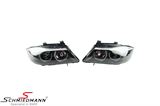 FLE90LCIAEF3D BMW E90 LCI -  Headlights E90 LCI 08-11, Halogen H1/H7, F3D angel eyes black