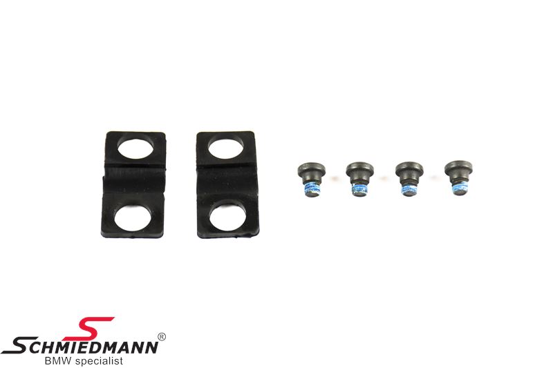 Guide bush for seat rails