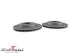 BRSPZ4STZ BMW Z4 (E86) -  Racing brake discs front set 325X25MM ventilated with holes Zimmermann