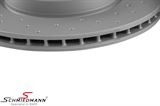 BRSPZ4STZ BMW Z4 (E86) -  Racing brake discs front set 325X25MM ventilated with holes Zimmermann
