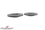 BRSPZ4STZ BMW Z4 (E86) -  Racing brake discs front set 325X25MM ventilated with holes Zimmermann