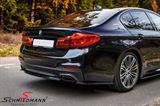 RSSG30-MD BMW G30 -  Maxton Design rear side splitters, glossy black