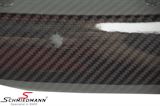 FRL9091MCARD1 BMW E90 -  DEMO Frontspoiler lip set genuine carbon for M-Technic frontspoiler (Please note: has a crack on the one side)