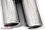 SCM64550486 BMW E64 -  Schmiedmann stainless steel sport rear silencer set 4XØ86MM (The rearskirt must be modified a little)