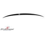HSLF10HORM BMW F10 LCI -  Rear spoiler Hockenheim  - Raw Material Gray