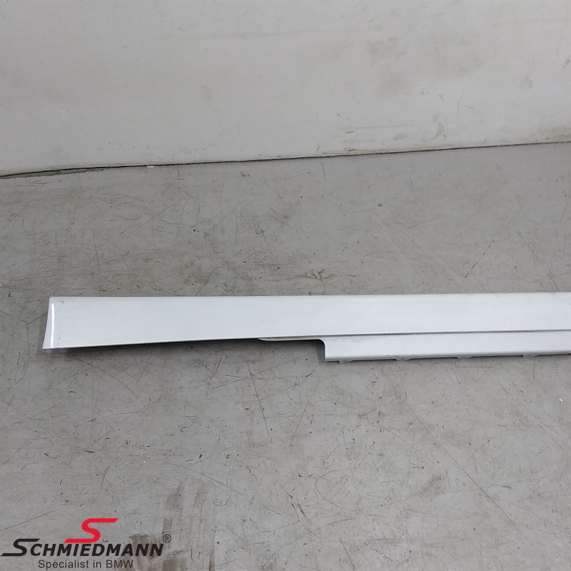 Door sill trim panel left (Not M.tech) - 51777363395, 51 77 7 363 395 ...