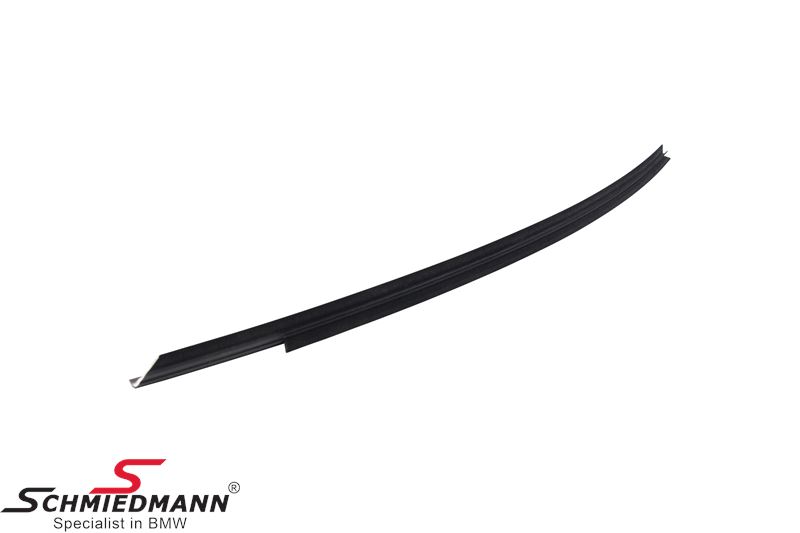 Door weather strip inside R.-side, black