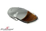 FLGL39GH BMW E39 -  Headlight lens with yellow indicator R.-side 