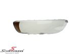 FLGL39GV  Headlight lens with yellow indicator L.-side 