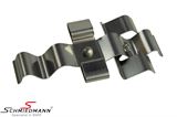34106856301S 34106856301 34 10 6 856 301 6856301 MINI R55 LCI -  Set mounting parts for front brake pads (For models with JCW sport brakes)