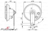 61331367358BO1 61331367358 61 33 1 367 358 1367358 宝马 E21 -  Horn high pitch