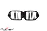 NSG06DSG BMW X6 (G06) -  Kidney set highgloss black with double grille