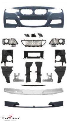 Frontspoiler -AN EDEL- -Motorsport II- (AN EDEL close to OE quality – the best quality on the aftermarket).