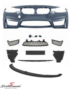 Frontspoiler -AN EDEL- -Motorsport III- (AN EDEL close to OE quality – the best quality on the aftermarket).