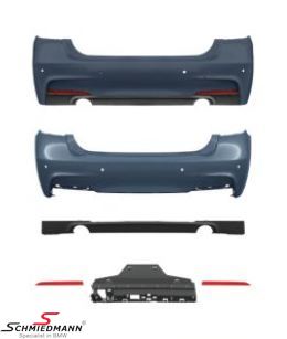 Rear bumper -AN EDEL- -Motorsport I- (AN EDEL close to OE quality – the best quality on the aftermarket).