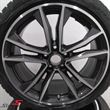 A61477 宝马 F45 SAT LCI -  19" org. BMW wheels with wintertyres "LA wheel double 715 M black"