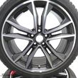 A61477 宝马 F45 SAT LCI -  19" org. BMW wheels with wintertyres "LA wheel double 715 M black"