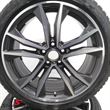 A61477 宝马 F45 SAT LCI -  19" org. BMW wheels with wintertyres "LA wheel double 715 M black"