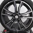 A61477 宝马 F45 SAT LCI -  19" org. BMW wheels with wintertyres "LA wheel double 715 M black"