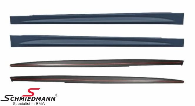 Side skirts set -AN EDEL- -Motorsport II- (AN EDEL close to OE quality – the best quality on the aftermarket).