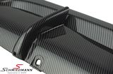 IN9293MOT2CL BMW E93 -  Rear apron trimpanel -EVO- for M-Technic rearskirt Carbon Look
