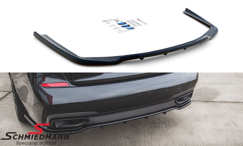 Maxton Design rear apron diffuser, Gloss black