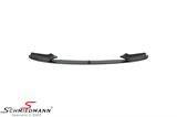 FRLF1011INCL BMW F11 -  Frontspoiler lip Carbon look plastic -Individual- for M-Technic/M-Aerodynamik frontspoiler (one piece version)