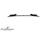 FRLF1011INCL BMW F11 -  Frontspoiler lip Carbon look plastic -Individual- for M-Technic/M-Aerodynamik frontspoiler (one piece version)
