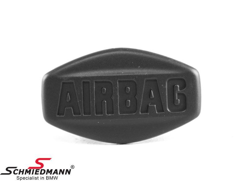 Airbag logo, Schwarz