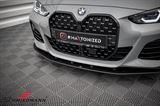 FRLG26SPB 宝马 I4 (G26) -  Maxton front splitter Street Pro, matte black (G26 M)