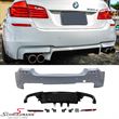 HSF10LCIMOT3  Rear skirt Motorsport III EVO design with diffuser for exhausts in both sides