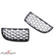 NS9091DIAMBC BMW E91 -  Diamond style kidney set in gloss black with chrome details