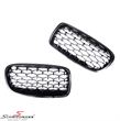 NSF3035DIAMBB BMW F31 -  Diamond style kidney set in gloss black